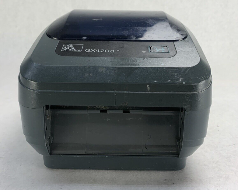For Parts or Repair Zebra GX420d Thermal Printer 24Vdc