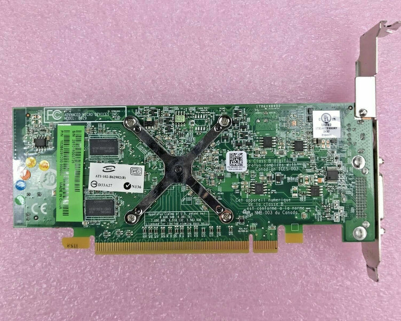 ATI 102B6290200 000004 Radeon 256MB DMS59 full profile PCIe graphics card Lot(5)