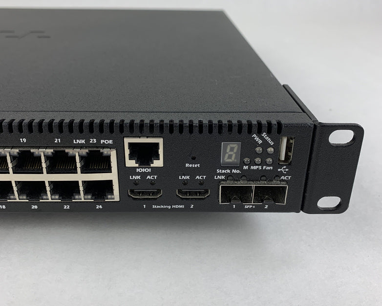 Dell Powerconnect 6224 24 Port Gigabit Ethernet Switch Tested Reset