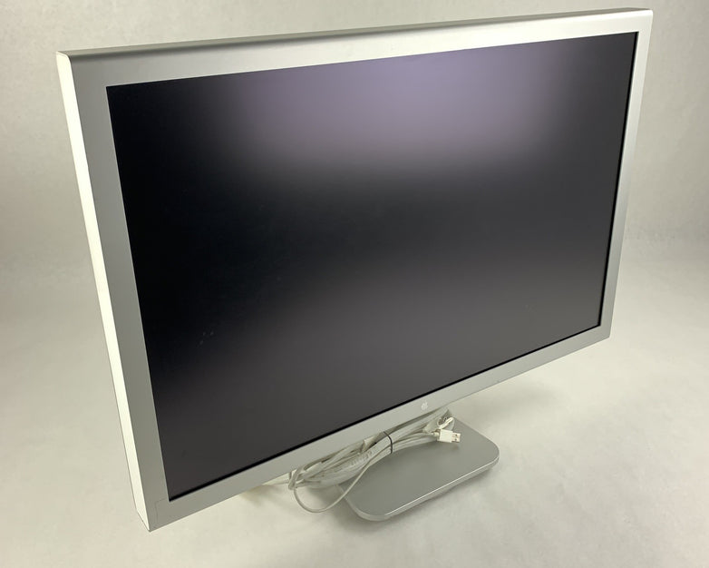 Apple Cinema Display A1083 30" Monitor Tested w/ Cords No Power Supply Scuff