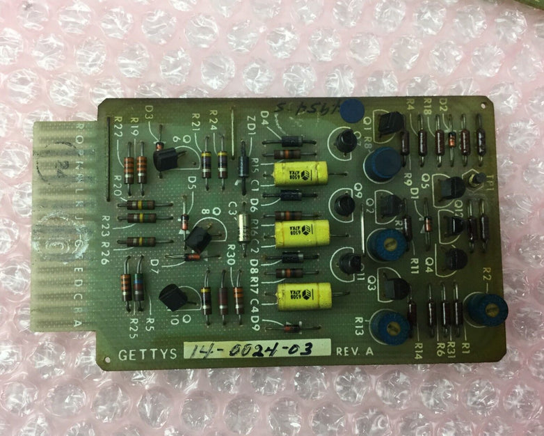 Gettys Module No. 14-0024-03 Circuit Board Lot of 3