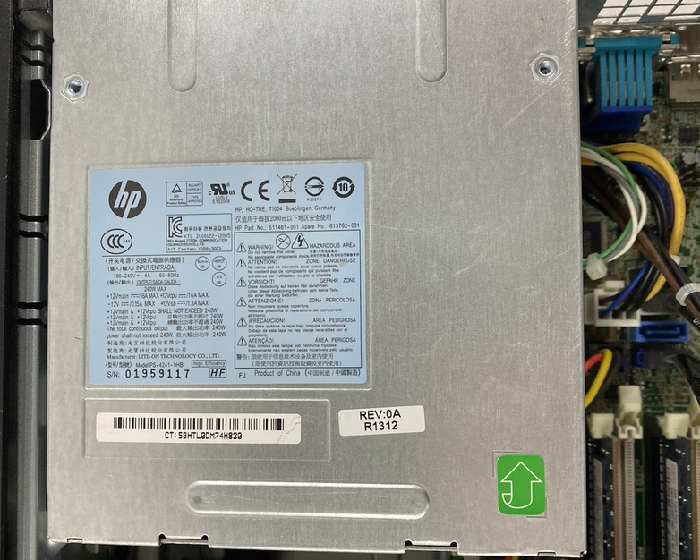HP Compaq 8200 Elite SFF Intel Core i5-2500 3.30GHz 4GB RAM No HDD No OS