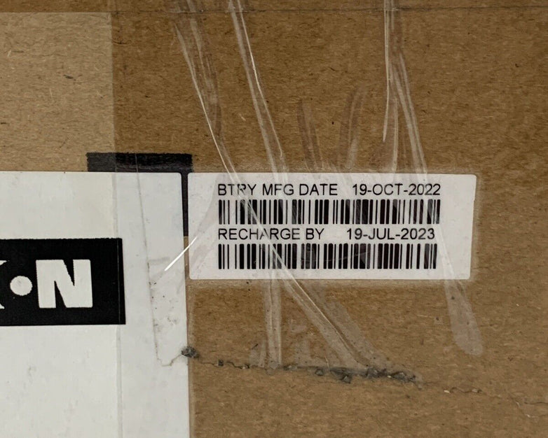 Eaton 744-A4059 Replacement Battery Pack Old Stock MFG 10/2022 Recharge 19/2023