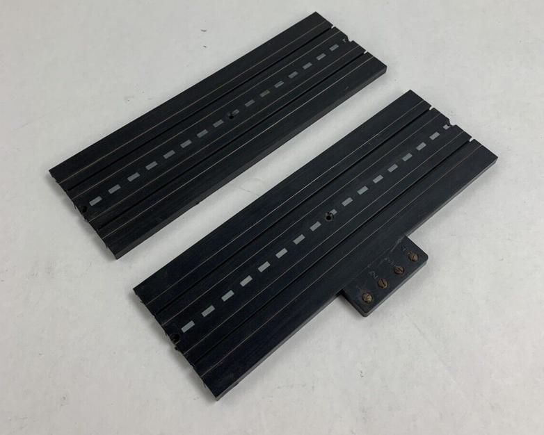 Aurora 1520 Model Motoring 7x Straight Tracks and 1x Terminal Track 9"