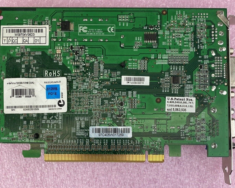 EVGA 512-P2-N430-LR GeForce 7200GS 512MB GDDR2 DirectX 9 Video Graphics Card