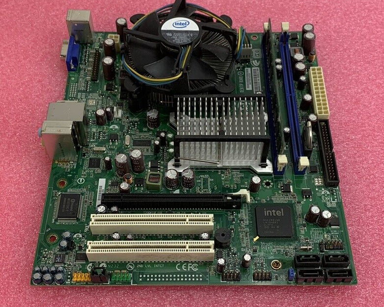 Intel PG41RQ Motherboard Intel Celeron E3300 2.5GHz 2GB RAM w/Shield