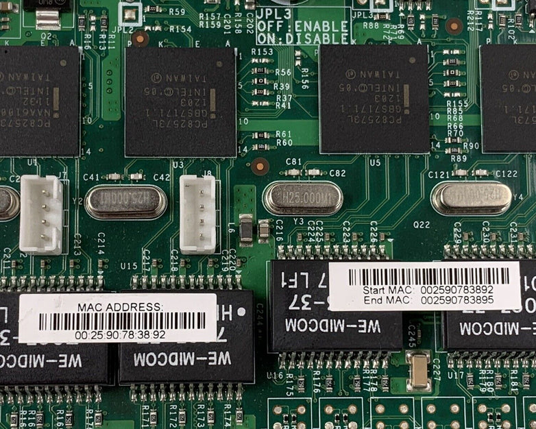 SUPERMICRO AOC-IO-U4G-FI005 Fortinet Network Switch Internal Card