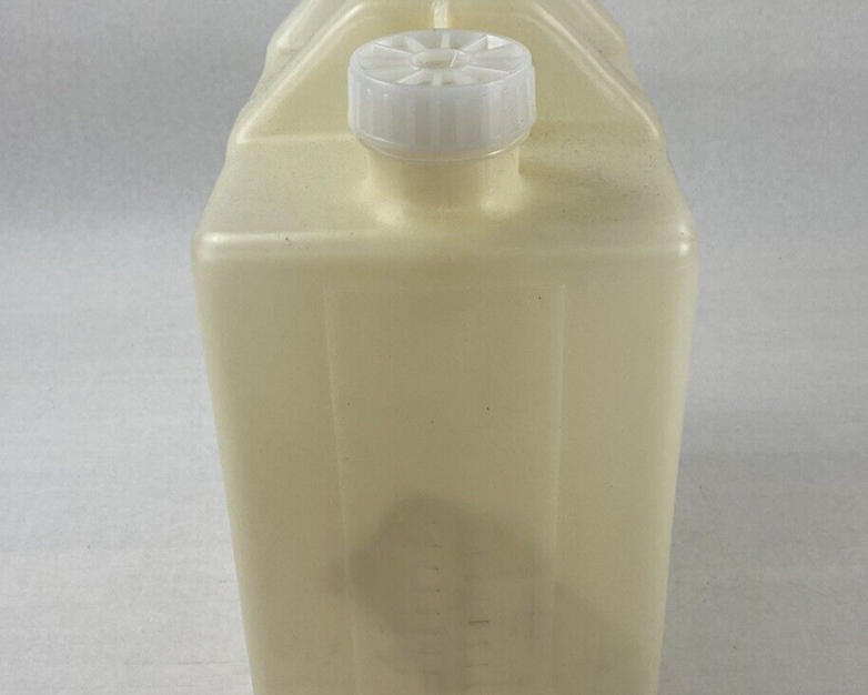 NALGENE Plastic 20 Liter 5 Gallon Rectangular Polypropylene Carboy
