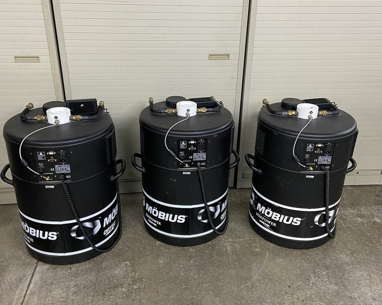 Morbius Ortec HPGe Detector Liquid Nitrogen LN2 - Parts or Repair - Lot of 3