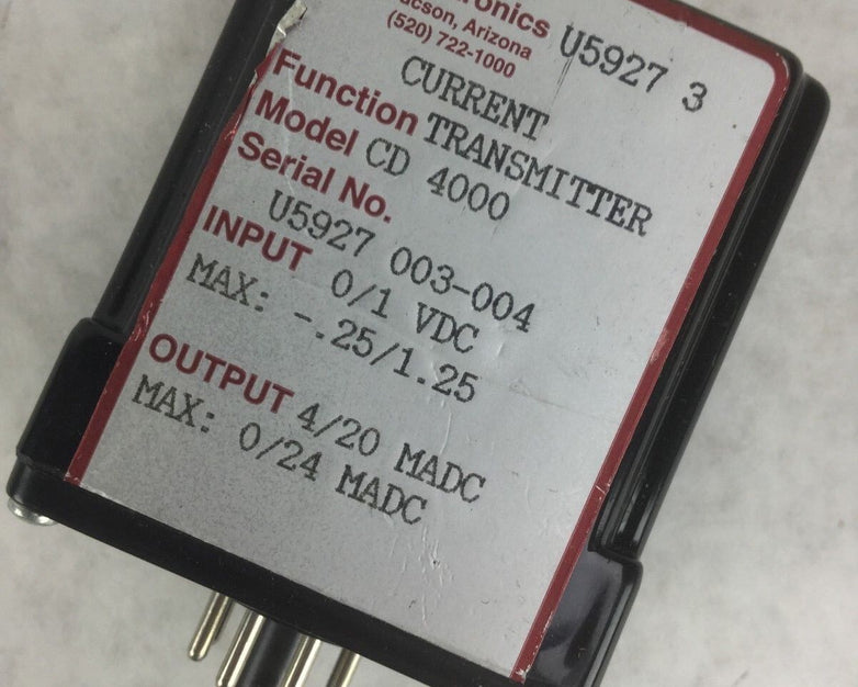 AGM Electronics Current Transmitter CD 4000