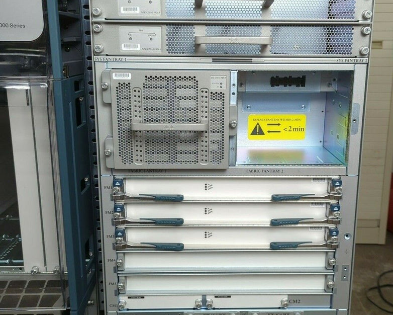 Pair of Cisco Nexus 7000 N7K-C7010 10-Slot Switch Chassis No Modules No Cables