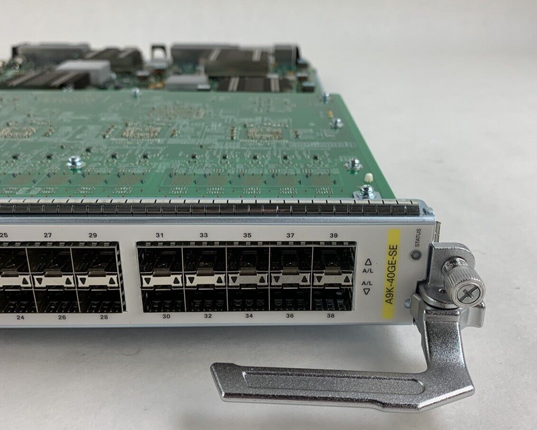 Cisco A9K-40GE-B ASR 9000 40 Port GE Line Modular Card Box Opened Unsealed