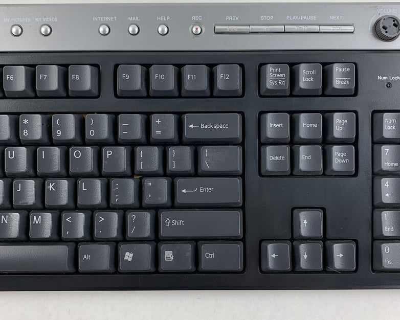 Sony PCVA-KB7P/U VAIO Multimedia Keyboard Tested Vintage