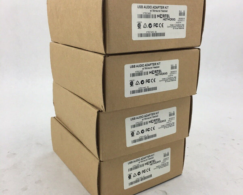 NORTEL USB AUDIO ADAPTER KIT NTEX14AC BOX OPENED