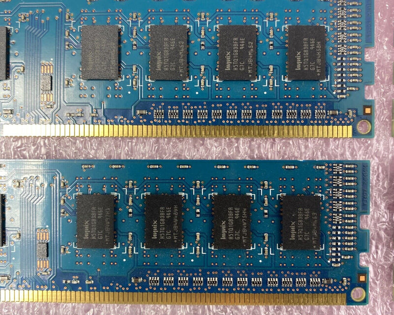 1GB Hynix HMT112U6BFR8C-G7 1Rx8 PC3-8500U DDR3 Non-ECC Desktop RAM (Lot of 10)