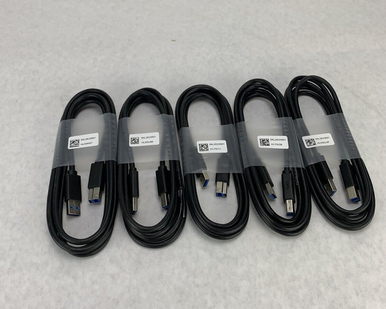 Lot of 5 Dell 5KL2E23501 Cable Cord