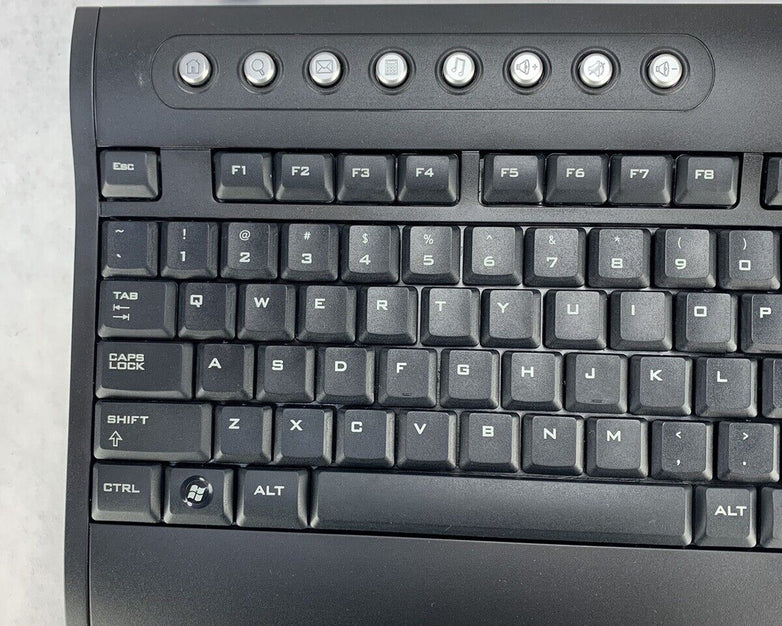 Silver Surf Multimedia Keyboard S103 Dishwasher Safe Silver Seal Protected