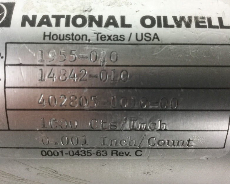 National Oilwell, 1955-010, Seals are in Tact, Untested