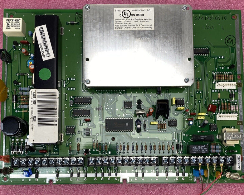 Honeywell N8512MX-V2 Security Alarm SA4142-6V10 Board UNTESTED