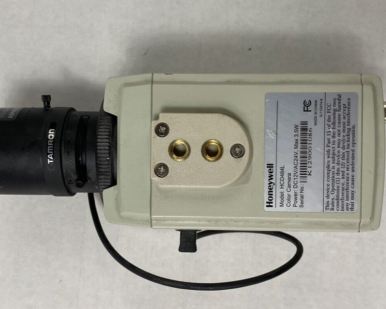 Honeywell HCD484L CCTV Color Camera 1/3" 2.8-12mm Lens For Parts or Repair
