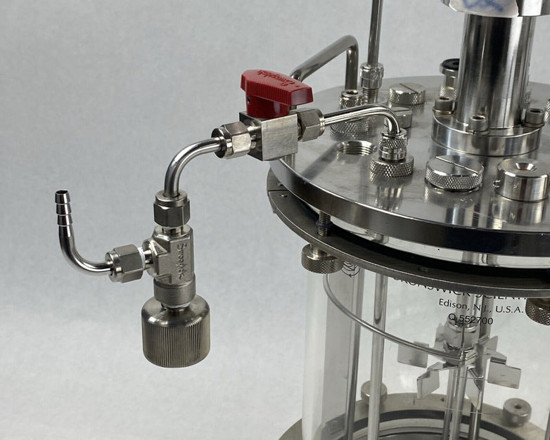 New Brunswick Scientific Q552700 5L Liter Glass Vessel Fermentor Bioreactor
