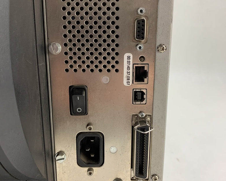 Zebra ZM600 200 DPi Label Printer Thermal Parallel USB Tested Prints For Parts