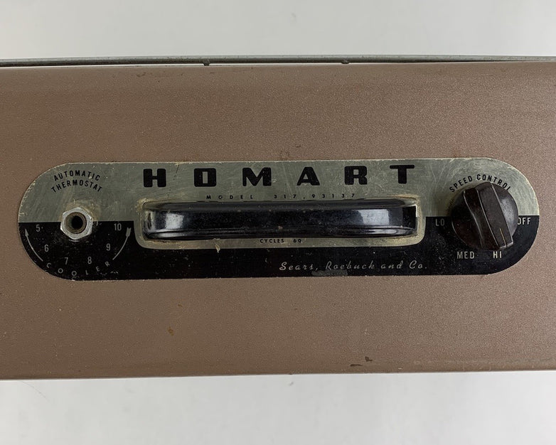 Homart Cooling Sears Roebuck 317 93137 Vintage Double Box Fan