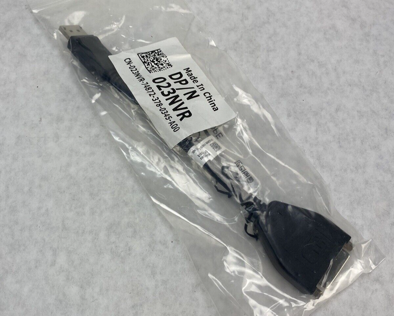 Lot of 10 Dell DP/N 023NVR DisplayPort Male to DVI Female Adapter