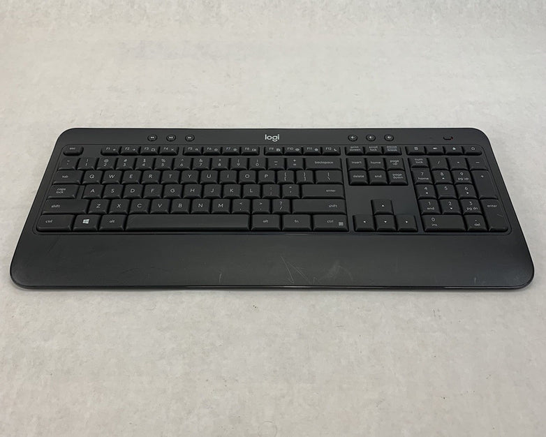 Logitech K540 Y-R0012A Wireless Keyboard No USB Dongle Power Tested - Lot of 9