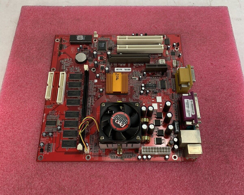 PC Chips M810L Motherboard AMD Duron 1.26GHz No RAM No I/O Shield