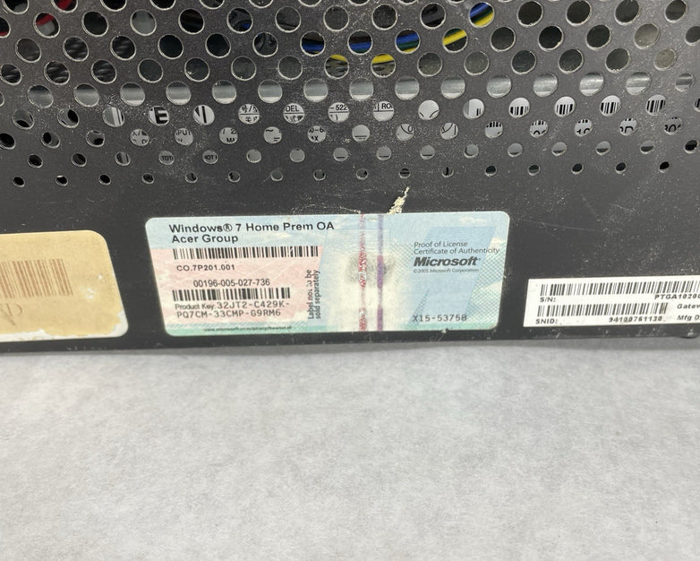 Gateway SX2802 SFF Core 2 Quad Q8300 2.50 GHz 4 GB RAM No HDD No OS