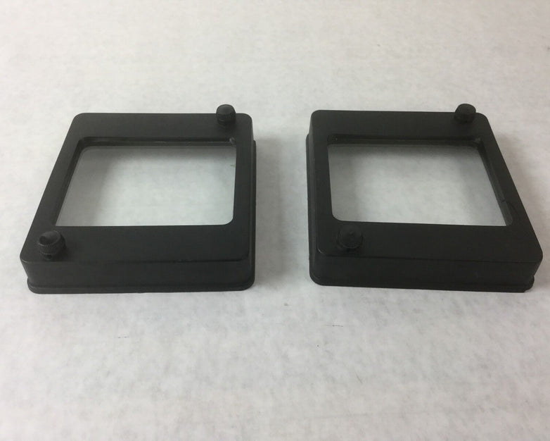 Glass Cover Only for GE Auxiliary Relays, (Lot of 2)Frame Cracked