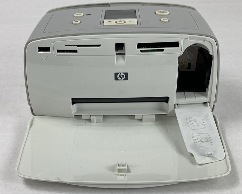 HP Photosmart 325 Digital Photo Inkjet Printer No Power Cord Untested