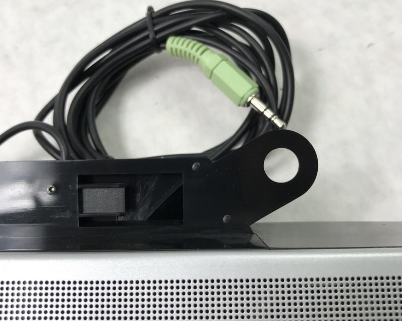 (Lot of 2) Dell UH837 Monitor Clip-On Speaker/Sound Bar Standard Audio Jack