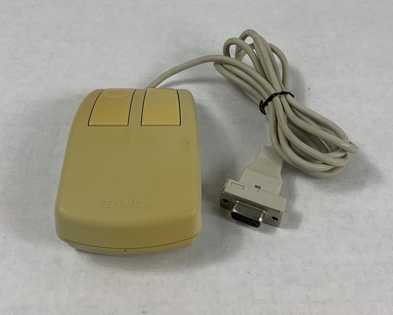 Tandy 7A9 Vintage Trackball Serial Mouse
