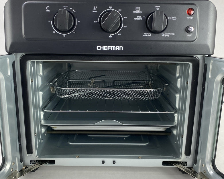 Chefman RJ50-FDAF-M25 French Door Air Fryer Oven