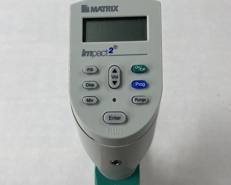 Matrix Impact 2 1250 uL 8-Channel Electronic Pipette Power Tested