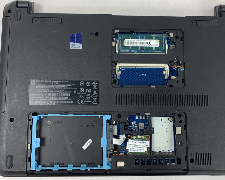 HP 340 G1 14" Laptop i5-4200U 1.6 GHz 4 GB Ram No OS No HDD No AC No Batt