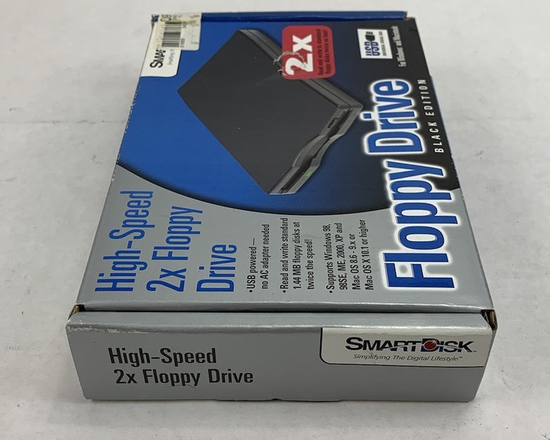 SmartDisk High-Speed 2x Floppy Drive Black Edition