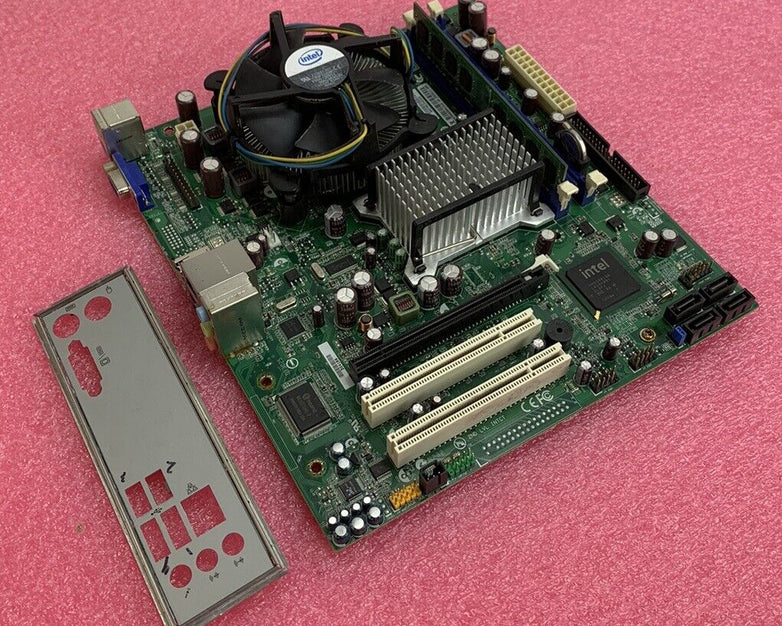Intel PG41RQ Motherboard Intel Celeron E3300 2.5GHz 2GB RAM w/Shield