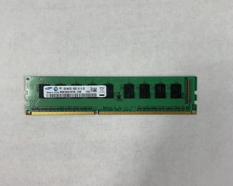 Samsung 1GB 1Rx8 PC3-10600E-09-10-D0 M391B2873FH0-CH9 (Lot of 3)