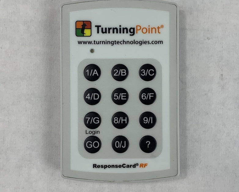 TurningPoint RCRF-01 Response Card (Lot of 10)