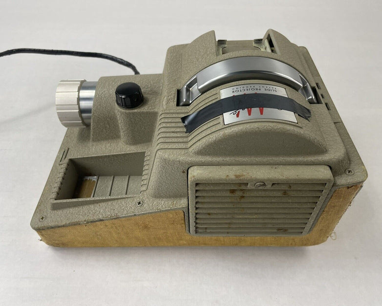 Revere P-444 Slide Projector With Case - Untested Parts Only