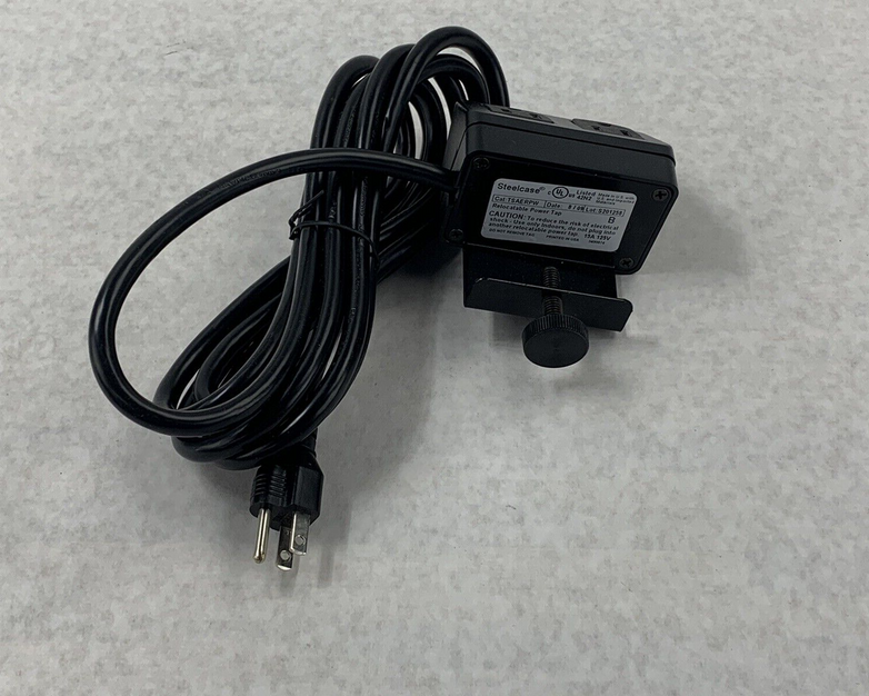 Steelcase Desk TSAERPW Relocatable Power Tap Extension Cord
