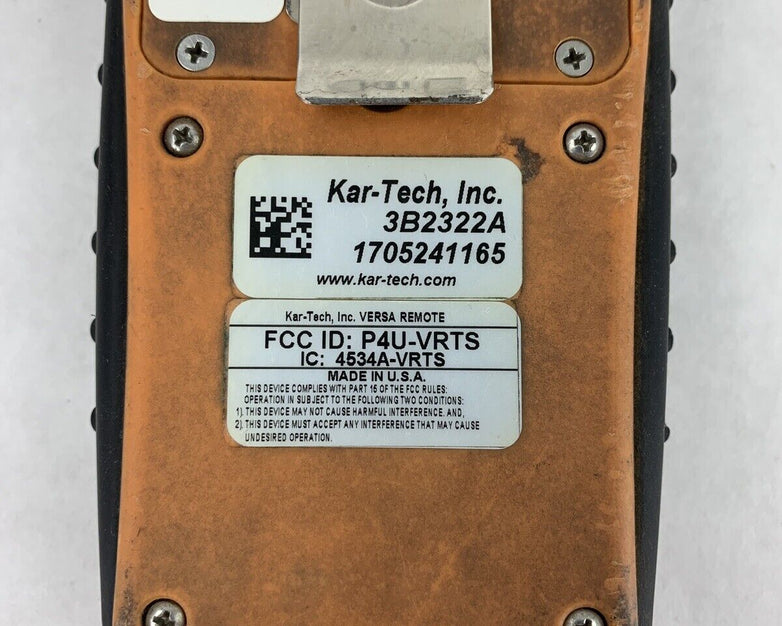 Kar-Tech P4u-VRTS 3B2322A Wireless Versa Remote Control 16 Buttons