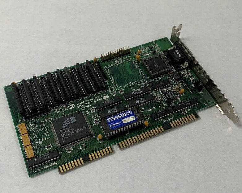 Diamond Stealth Pro S3 P86C928 ISA VGA Graphics Card