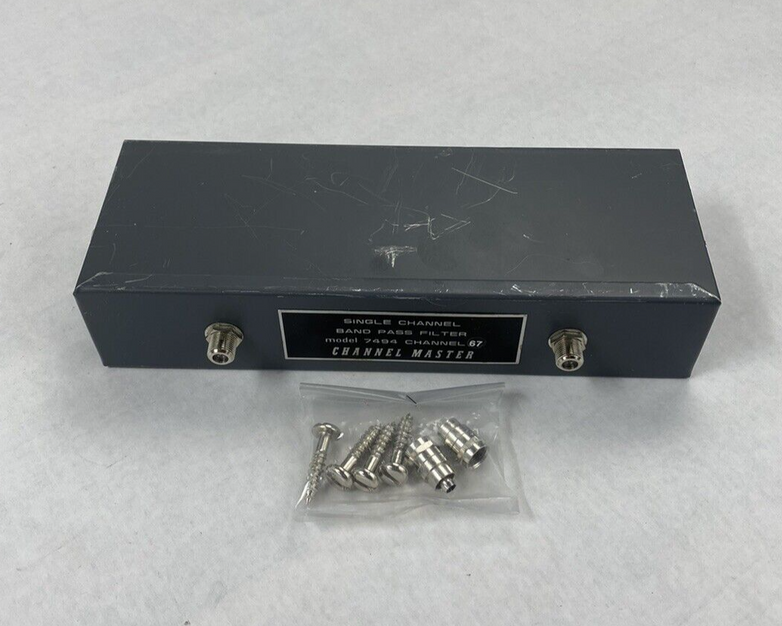 Channel Master MATV Systems Model 7494 Band Pass Filter UHF Band Channel 67