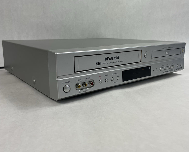 Polaroid DVC-2000 4 Head Hi-Fi Stereo VCR DVD Player For Parts