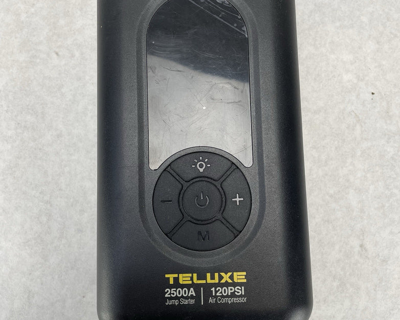 Teluxe Jump Starter/Air Compressor 2500A 150PSI Power Tested