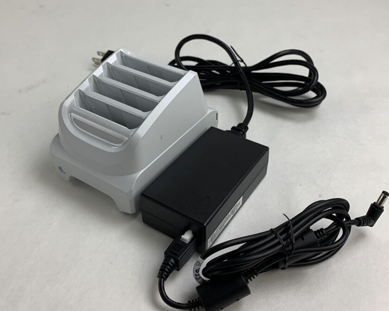 Zebra Sharecradle-01 4-Slot Battery Charger SAC-TC51-HC4SC1-01 w/ Power Supply